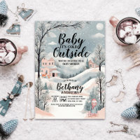 Winter Wonderland Baby Dusche: Es ist kalt draußen