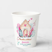 Winter Wonderland Baby Shower Pappbecher (Vorderseite)