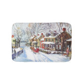 Winter Wonderland Badematte (Vorderseite)