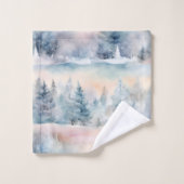 Winter Wonderland Badhandtuch Set (Waschlappen)