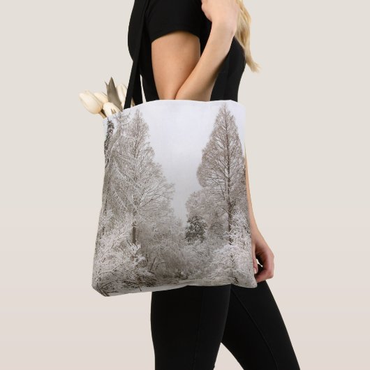 Winter Wonderland Bags Festliche Tragetaschen Tasche (Von Nahem)