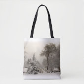Winter Wonderland Bags Holiday Snow Tragetaschen Tasche (Vorderseite)