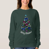 Winter Wonderland Baum Sweatshirt (Vorderseite)