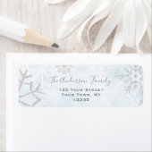 Winter Wonderland Blue Silver Snow (Insitu)