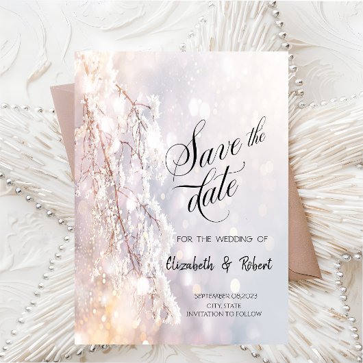 Winter Wonderland Branchen Save the Date