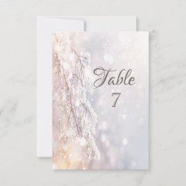 Winter Wonderland Branches Einladung