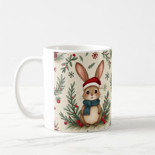 Winter Wonderland Bunny Kaffeetasse (Links)
