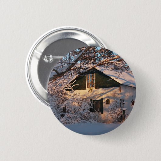 Winter Wonderland Button (Vorne & Hinten)