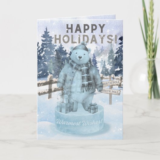 Winter Wonderland Card Karte (Vorderseite)