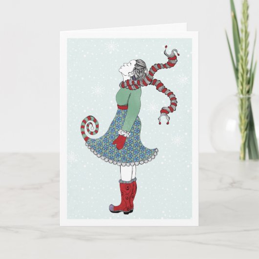 Winter Wonderland Card Karte (Vorderseite)