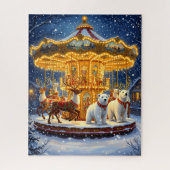 Winter Wonderland Carousel Puzzle (Vertikal)