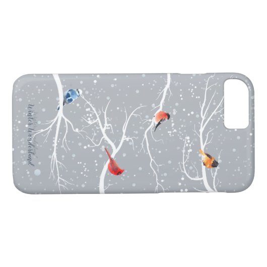 Winter Wonderland Case-Mate iPhone Hülle (Rückseite (Horizontal))