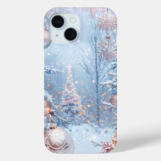 Winter Wonderland Charm Phone Case (Rückseite)
