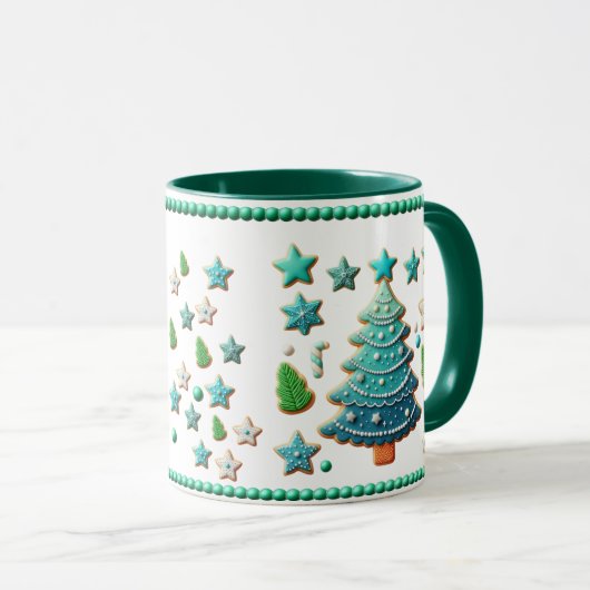 Winter Wonderland Cookie Tasse (VorderseiteRechts)