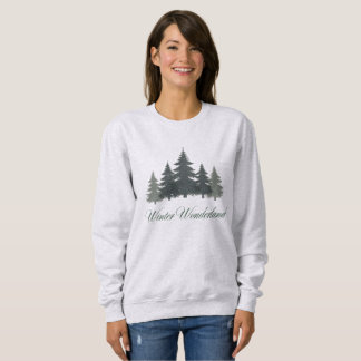 Winter Wonderland Damen-Sweatshirt Sweatshirt