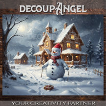 Winter Wonderland - Decoupage -