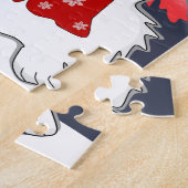 Winter Wonderland Deer, Tree, & Bear Christmas Puzzle (Seite)