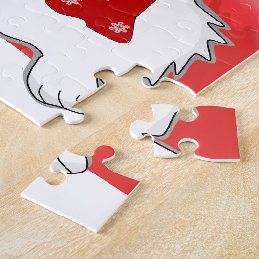 Winter Wonderland Deer, Tree, & Bear Christmas Puzzle (Seite)