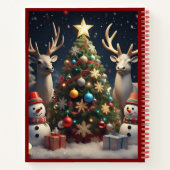 "Winter Wonderland Delight" Notizblock (Rückseite)