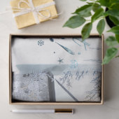 Winter Wonderland Design Serie 2 Seidenpapier (Geschenk)