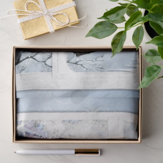 Winter Wonderland Design Series 8 Seidenpapier (Geschenk)