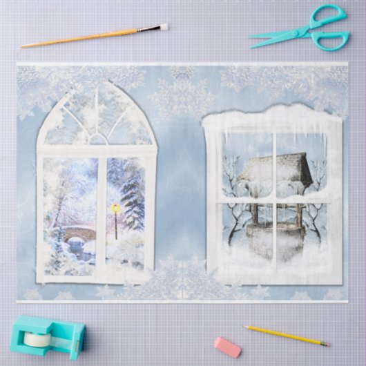 Winter Wonderland Design Series 8 Seidenpapier (Basteln)