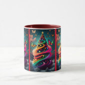 Winter Wonderland: Ein Weihnachtsbaum Extravaganza Tasse (Zentrum)