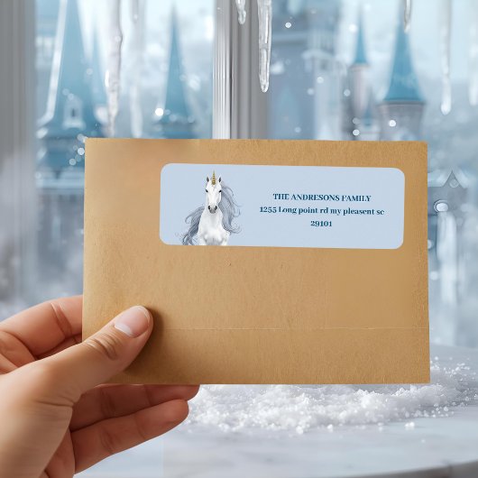 Winter Wonderland Einhorn