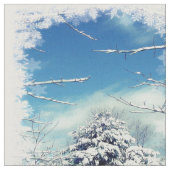 Winter Wonderland Fabric Stoff (Nahaufnahme)