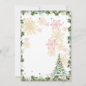 Winter Wonderland Feiertagskarte (Vorderseite)