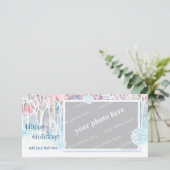 Winter Wonderland Feiertagskarte (Stehend Vorderseite)