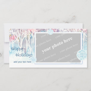 Winter Wonderland Feiertagskarte