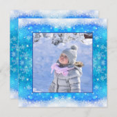 Winter Wonderland Feiertagskarte (Vorne/Hinten)