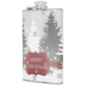 Winter Wonderland Flask - Rot Flachmann (Links)