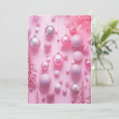 "Winter Wonderland Flat Holiday Card" Einladung (Stehend Vorderseite)