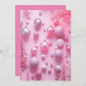 "Winter Wonderland Flat Holiday Card" Einladung (Vorne/Hinten)