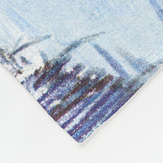 Winter Wonderland Fleecedecke (Ecke)