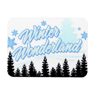 *Winter Wonderland* Flexible Magnet