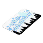 *Winter Wonderland* Flexible Magnet (Linke Seite)