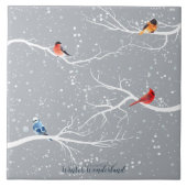 Winter Wonderland Fliese (Vorderseite)