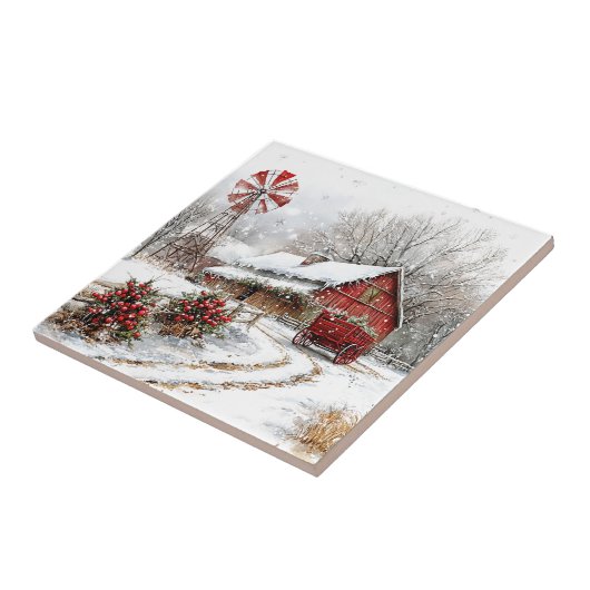 Winter Wonderland Fliese (Seite)