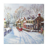 Winter Wonderland Fliese (Vorderseite)