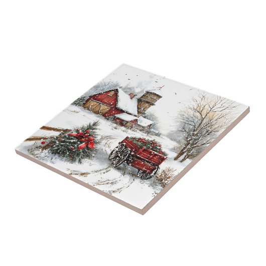 Winter Wonderland Fliese (Seite)