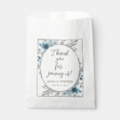 Winter Wonderland Floral Gevor Bag Geschenktütchen (Vorderseite)