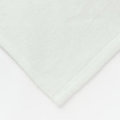 Winter Wonderland Forest Trees Individuelle Name Fleecedecke (Ecke)