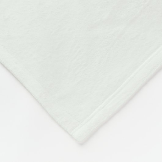 Winter Wonderland Forest Trees Individuelle Name Fleecedecke (Ecke)