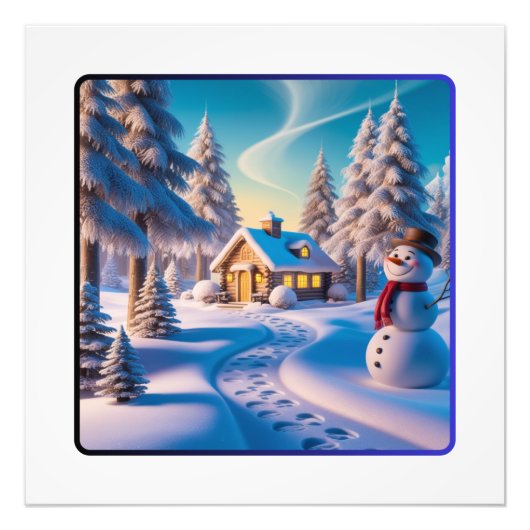 Winter Wonderland Fotodruck (Vorne)