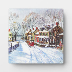 Winter Wonderland Fotoplatte