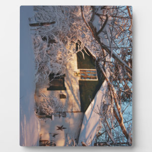 Winter Wonderland Fotoplatte