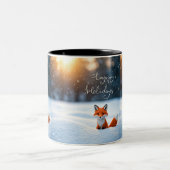 Winter Wonderland Fox Tasse (Mittel)